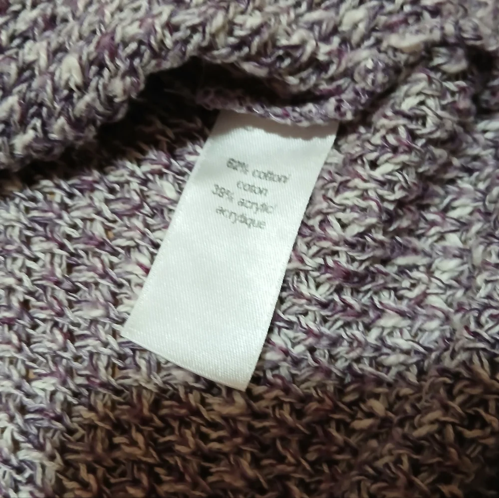 Maurices Women's Size Small Heathered Gray Cowl Neck Sweater